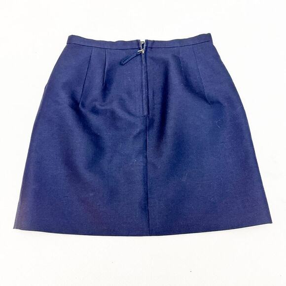 J. Crew Collection Navy Pencil Straight Skirt NWOT SIze 6 - Picture 2 of 5